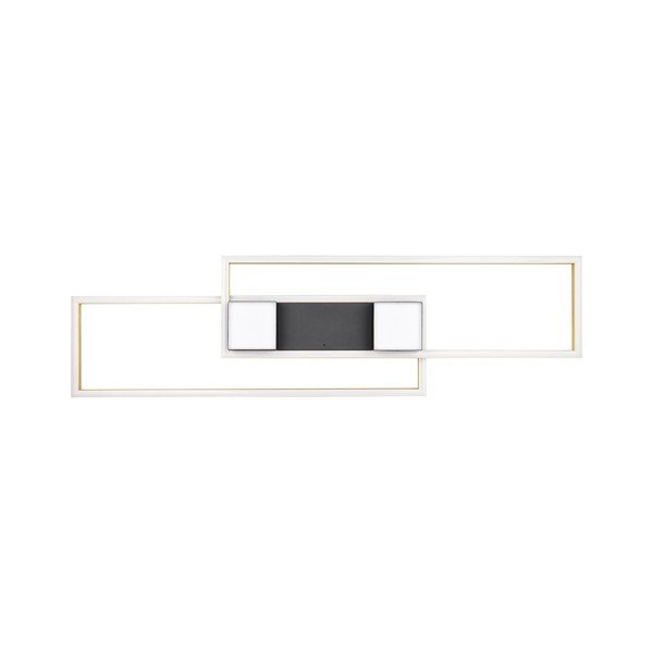 Crna/u zlatnoj boji LED stropna svjetiljka s daljinskim upravljačem/s mogućnosti zatamnjivanja 28x100 cm Albany – Trio-image-3
