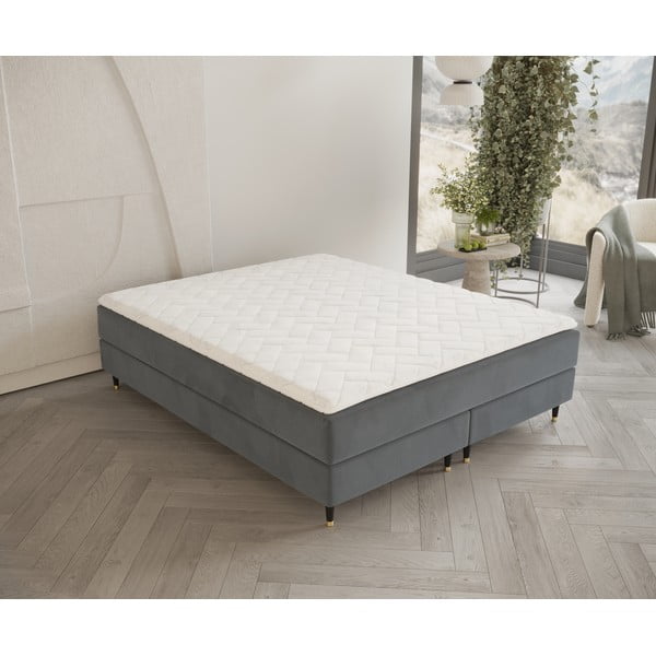 Srednje tvrd nadmadrac od pjene 180x200 cm Latex – Maison de Rêve-image-1