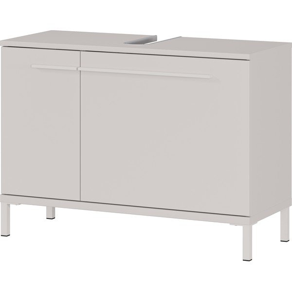 Krem ormarić za ispod umivaonika u mat dekoru 80x59 cm Laurino – Germania