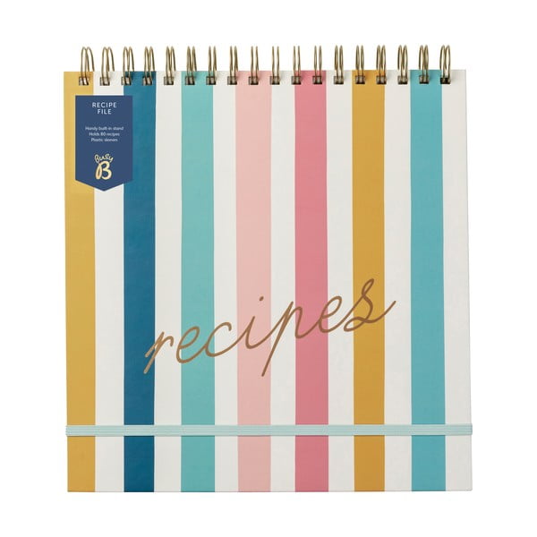 Bilježnica s receptima 80 str. Stripe – Busy B-image-1