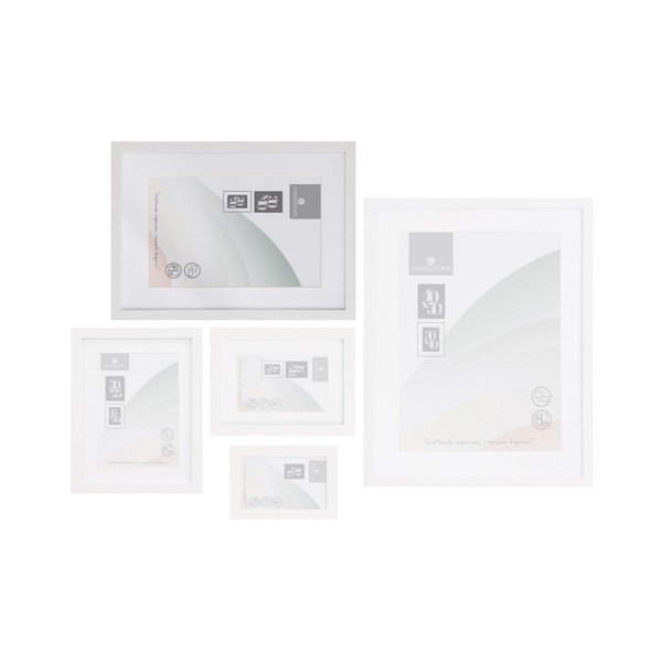 Bijeli viseći okvir 32x42 cm Sencillo – Casa Selección-image-1