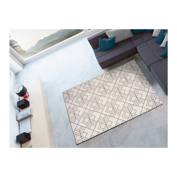 Bež-bijeli vanjski tepih Universal Silvana Caretto, 80 x 150 cm-image-2