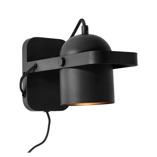 Crna zidna lampa Nesvik – Villa Collection-image-2