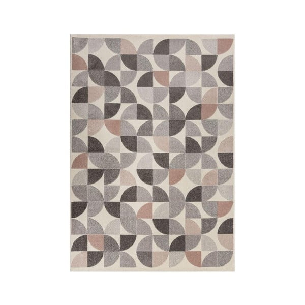 Sivo-ružičasti tepih Flair Rugs Alcazar, 120 x 170 cm