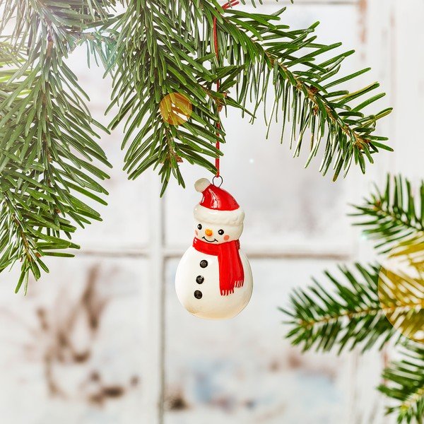 Kameni ukras za božićno drvce Snowman – Sass & Belle-image-1