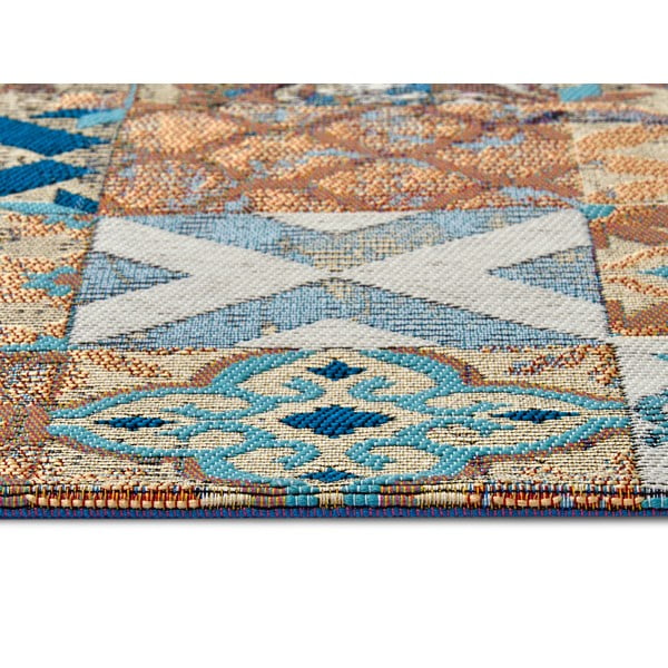 Plavi tepih staza 75x150 cm Cappuccino Mosaik – Hanse Home-image-2