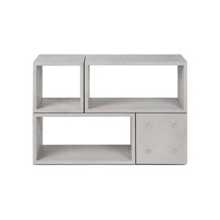 Betonska podesiva 4-dijelna biblioteka Lyon Béton Dice