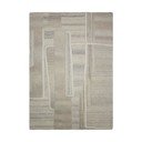 Sivo-bež ručno rađen vunen tepih 160x230 cm Lira  – Flair Rugs