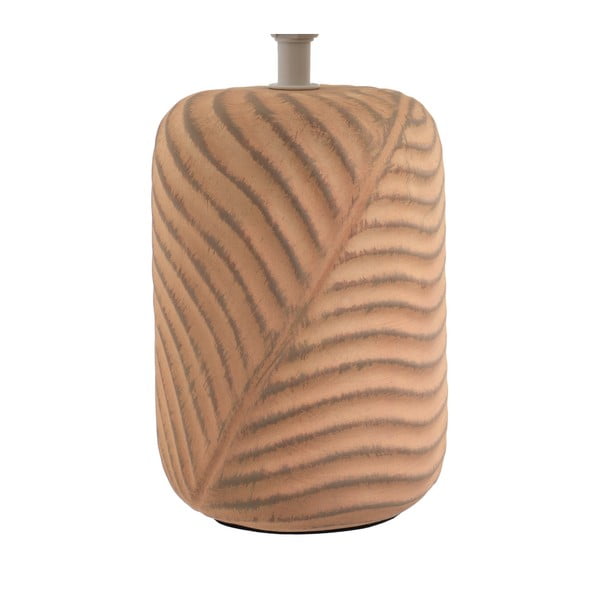 Ciglasta/krem stolna lampa s tekstilnim sjenilom (visina 39 cm) – Casa Selección-image-2