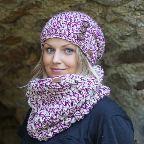 Ručno vezeni grijač za vrat DOKE Nature-image-1