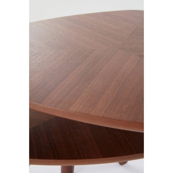 Pomoćni stolići u setu 2 kom u dekoru oraha 55x56 cm Tulua – Jotex-image-4