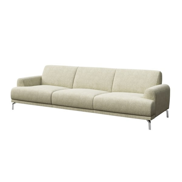 Svjetlo bež trosjed MESONICA Puzo, 240 cm-image-2