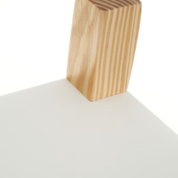 Bijela dječja biblioteka s kliznim vratima 70x77 cm – Casa Selección-image-1