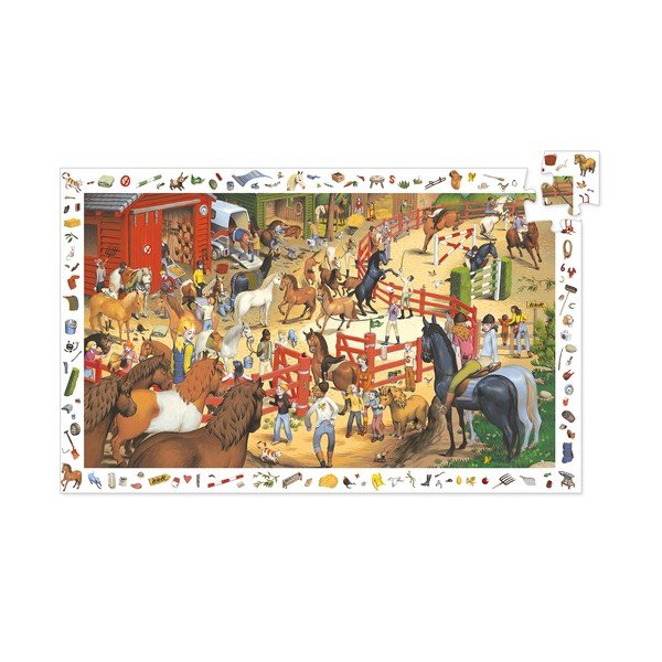 Dječja slagalica Djeco Observation Konji-image-3