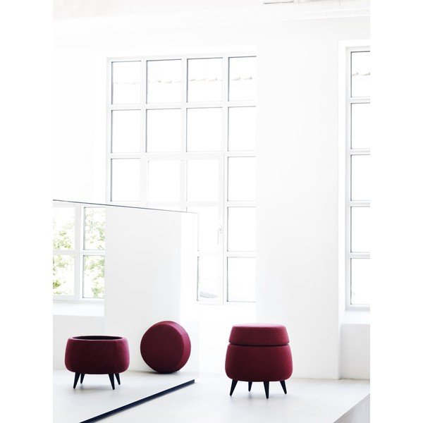 Antracit pouf s prostorom za odlaganje Softline Pod-image-4