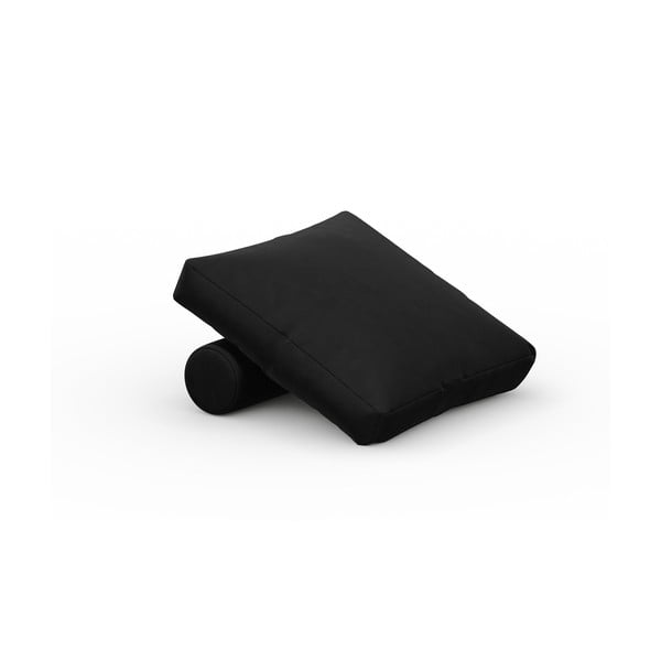 Crni baršunasti jastuk za modularnu sofu Rome Velvet - Cosmopolitan Design