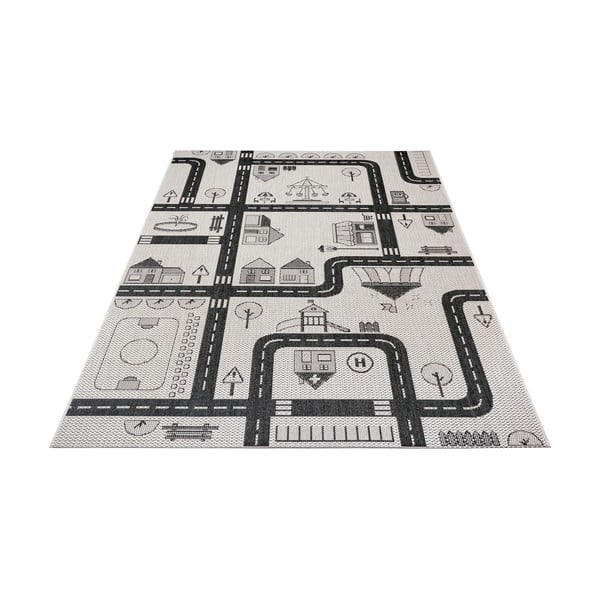 Krem dječji tepih Ragami City, 160 x 230 cm-image-3