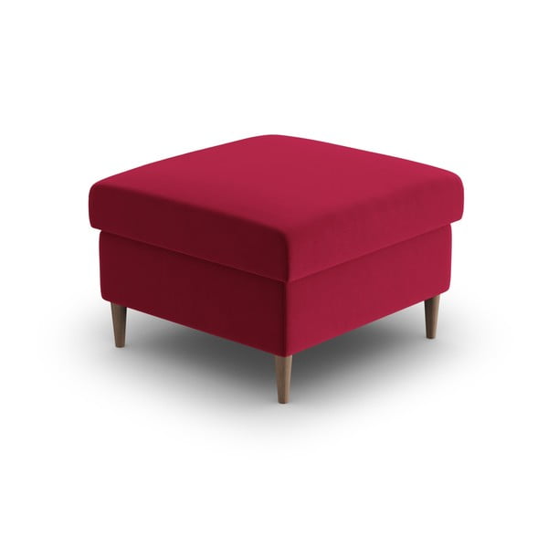 Crveni baršunast tabure Kyoto – Cosmopolitan Design-image-2