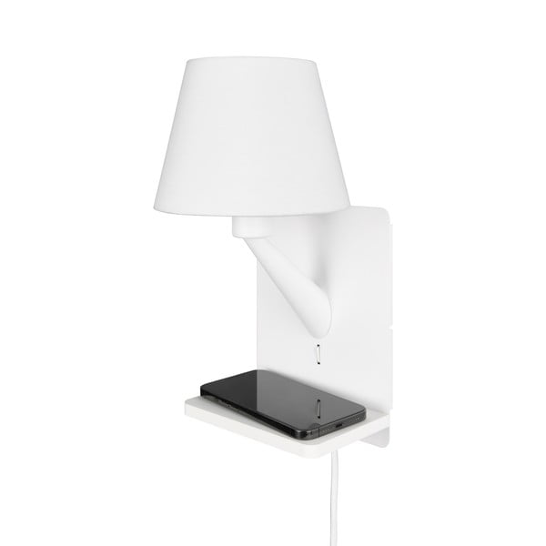 Bijela zidna lampa Comfort – Trio-image-1