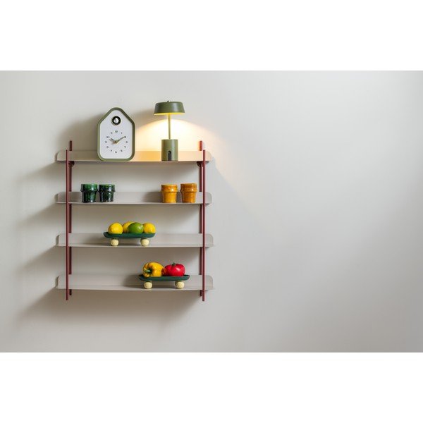 Bordo/siva metalna polica s više razina 60 cm Reina Cuatro – PT LIVING-image-1