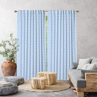 Plava zavjesa 260x140 cm - Cipcici