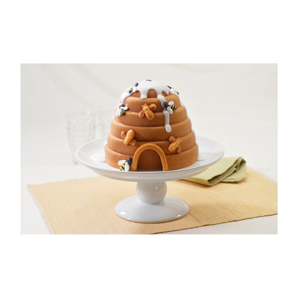 Kalup za pečenje u zlatnoj boji u obliku košnice Nordic Ware Be Hive, 2,4 l-image-3