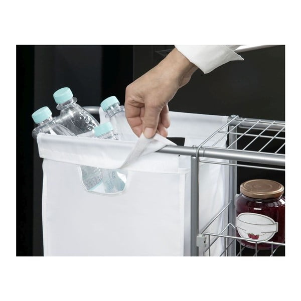 Univerzalna mobilna polica s košarom Wenkoo Slim, 28 l-image-4