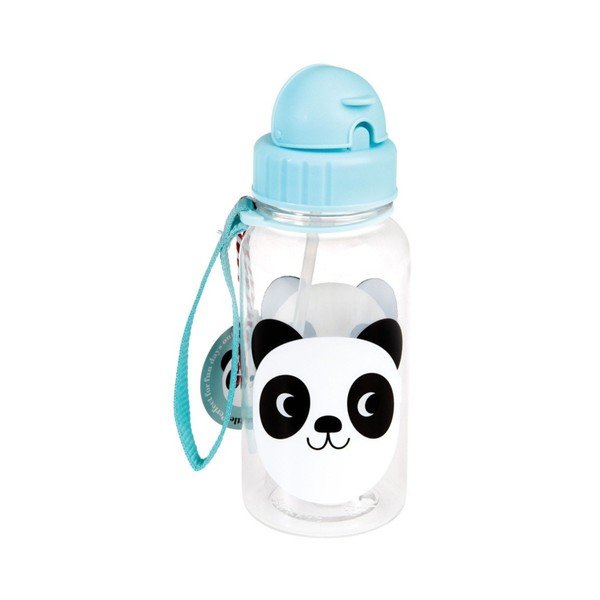 Svijetlo plava dječja boca od tritana 500 ml Miko the Panda – Rex London