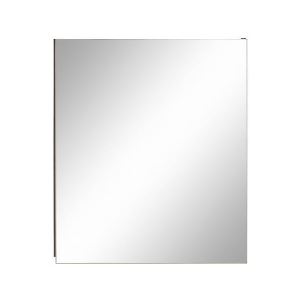 Sivi zidni kupaonski ormarić sa ogledalom Støraa Wisla, 60 x 70 cm-image-3