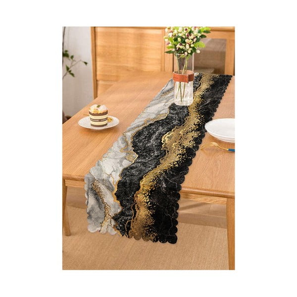 Nadstolnjak 40x130 cm Marble – Minimalist Cushion Covers-image-2