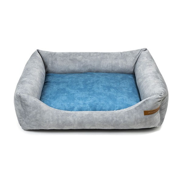 Plavo-svijetlo sivi krevet za pse 85x105 cm SoftBED Eco XL – Rexproduct