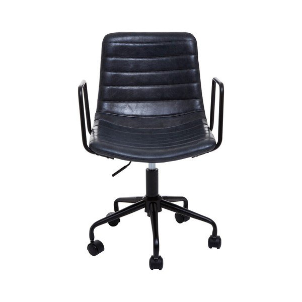 Tamno siva uredska stolica od umjetne kože Forbes – Premier Housewares-image-2