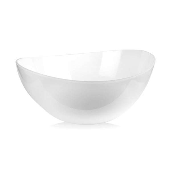 Bijela zdjela za salatu Vialli Design, 25 cm