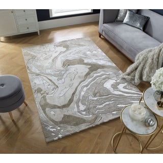 Bež tepih 120x170 cm Marbled – Flair Rugs