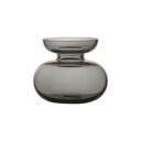 Svijetlo siva staklena ručno izrađena vaza (visina 9 cm) Inu – Zone