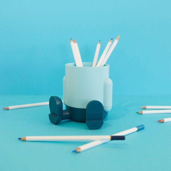 Plastičan uredski organizator za dopisnice Mr. Sitty – Balvi-image-1