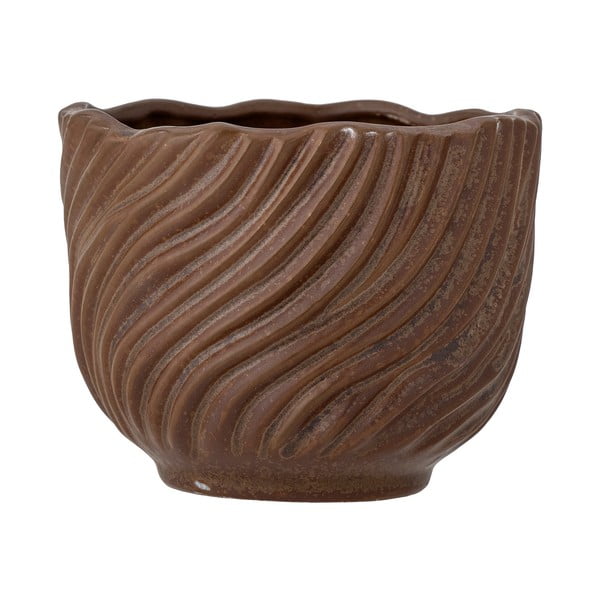 Glinena ručno rađena ukrasna tegla za cvijeće ø 14 cm Sella – Bloomingville