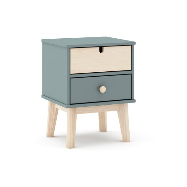 Dječji noćni ormarić prljavo zeleni Estefania – Marckeric-image-3