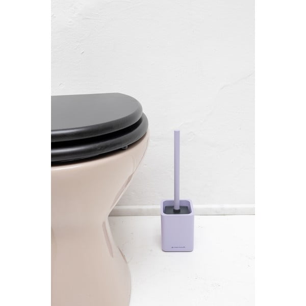 Ljubičasta WC četka od polyresina Tom Tailor T-Rounded – Wenko-image-1
