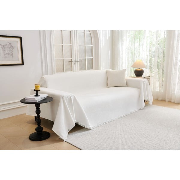 Bijela presvlaka za fotelju 70 cm Talo – Filumi-image-1