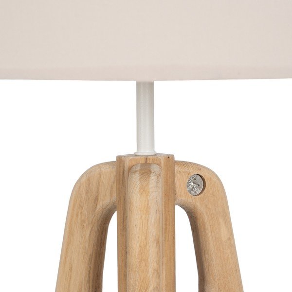 Krem stolna lampa s tekstilnim sjenilom (visina 67 cm) – Ixia-image-3