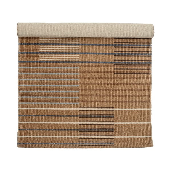 Smeđi periv tepih 55x80 cm Boon – Bloomingville-image-2