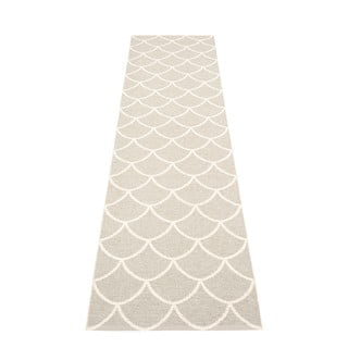 Krem unutarnja i vanjska staza 70x300 cm Kotte Linen – Pappelina