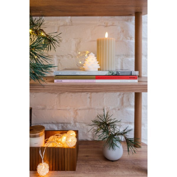 Bijeli božićni svjetlosni ukras 4 kom ø 6,5 cm Carla – Sirius-image-3