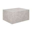 Bež stolić za kavu u mramornom dekoru 60x80 cm Prague – House Nordic