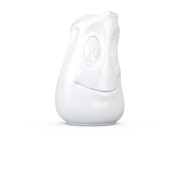 Bijeli porculanski čajnik nasmijani 58products, 1200 ml-image-3