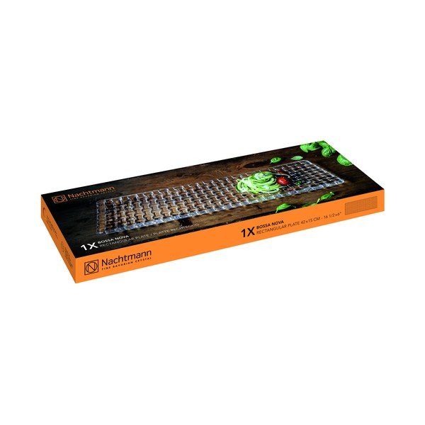 Staklen pladanj 15x42 cm Bossa Nova – Nachtmann-image-3