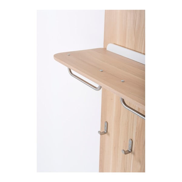 Zidna stalak za kapute od hrastovog drveta drveta Gazzda Ena-image-4