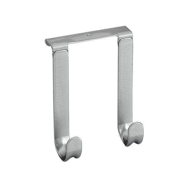 Vješalica za vrata s 2 kukice Metaltex, dužina 14 cm