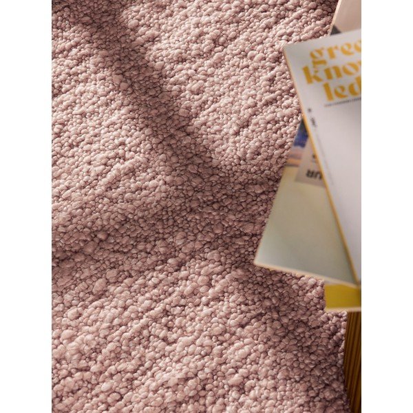 Prljavo roza ručno rađena staza od boucle tkanine 80x200 cm Notting Hill Portobello – Ted Baker-image-2